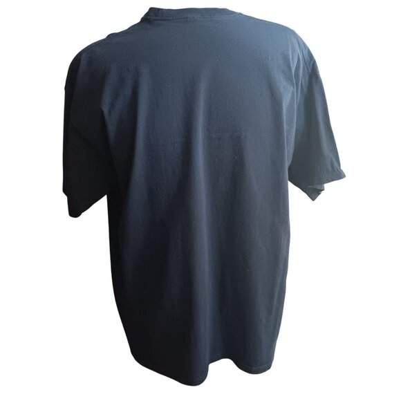 Cobra Kai Black Graphic T-Shirt XXL M&O 100% Cotton Short Sleeve Retro Style - Picture 3 of 4